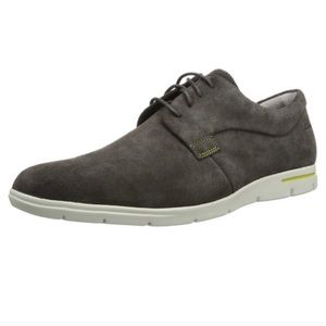 Men's Clarks Denner Motion Grey Suede